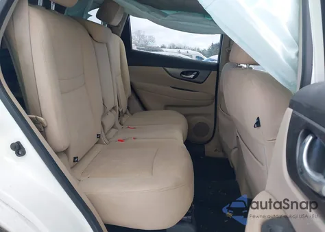 2016 Nissan Rogue Sv из США, поврежденный, VIN KNMAT2MV7GP686732